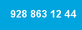 928 863 12 44 928 863 12 44